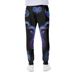 Capricorn And Astrological Signs Print Scuba Joggers