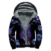 Capricorn And Astrological Signs Print Sherpa Lined Zip Up Hoodie