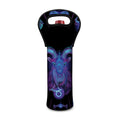 Capricorn And Astrological Signs Print Single Neoprene Wine Tote