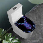 Capricorn And Astrological Signs Print Toilet Lid Cover