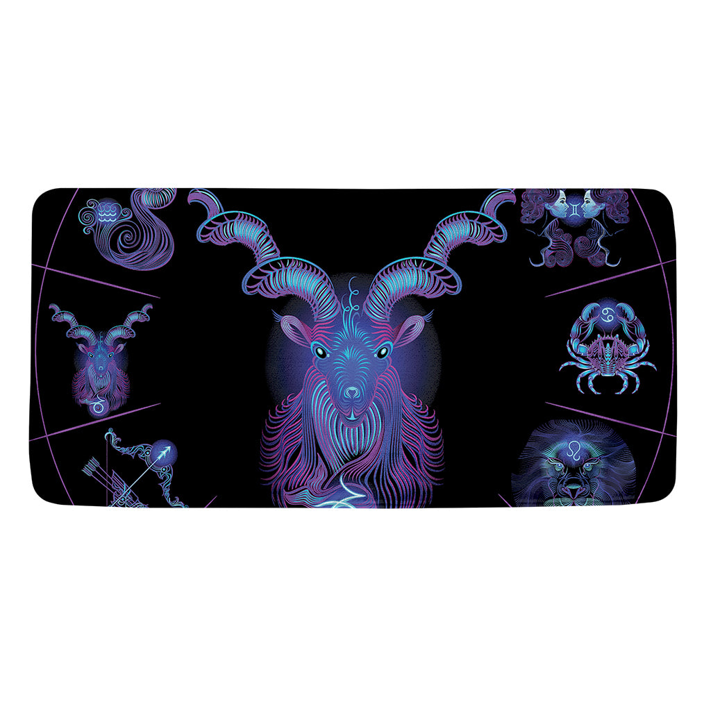 Capricorn And Astrological Signs Print Towel