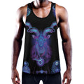 Capricorn And Astrological Signs Print Men's Workout Tank Top