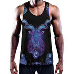Capricorn And Astrological Signs Print Training Tank Top