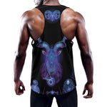 Capricorn And Astrological Signs Print Training Tank Top