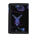 Capricorn And Astrological Signs Print Trifold Wallet