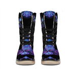 Capricorn And Astrological Signs Print Winter Boots