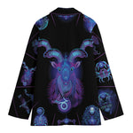 Capricorn And Astrological Signs Print Women's Blazer