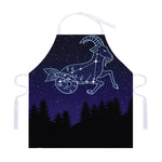 Capricorn Constellation Print Adjustable Apron
