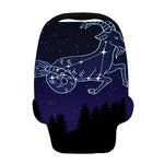 Capricorn Constellation Print Baby Seat Cover