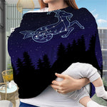 Capricorn Constellation Print Baby Seat Cover