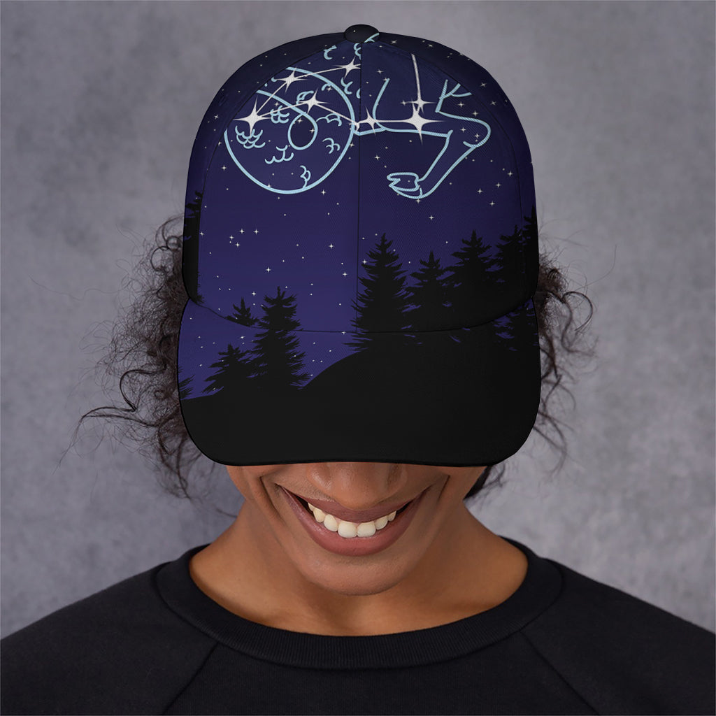 Capricorn Constellation Print Baseball Cap