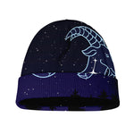 Capricorn Constellation Print Beanie