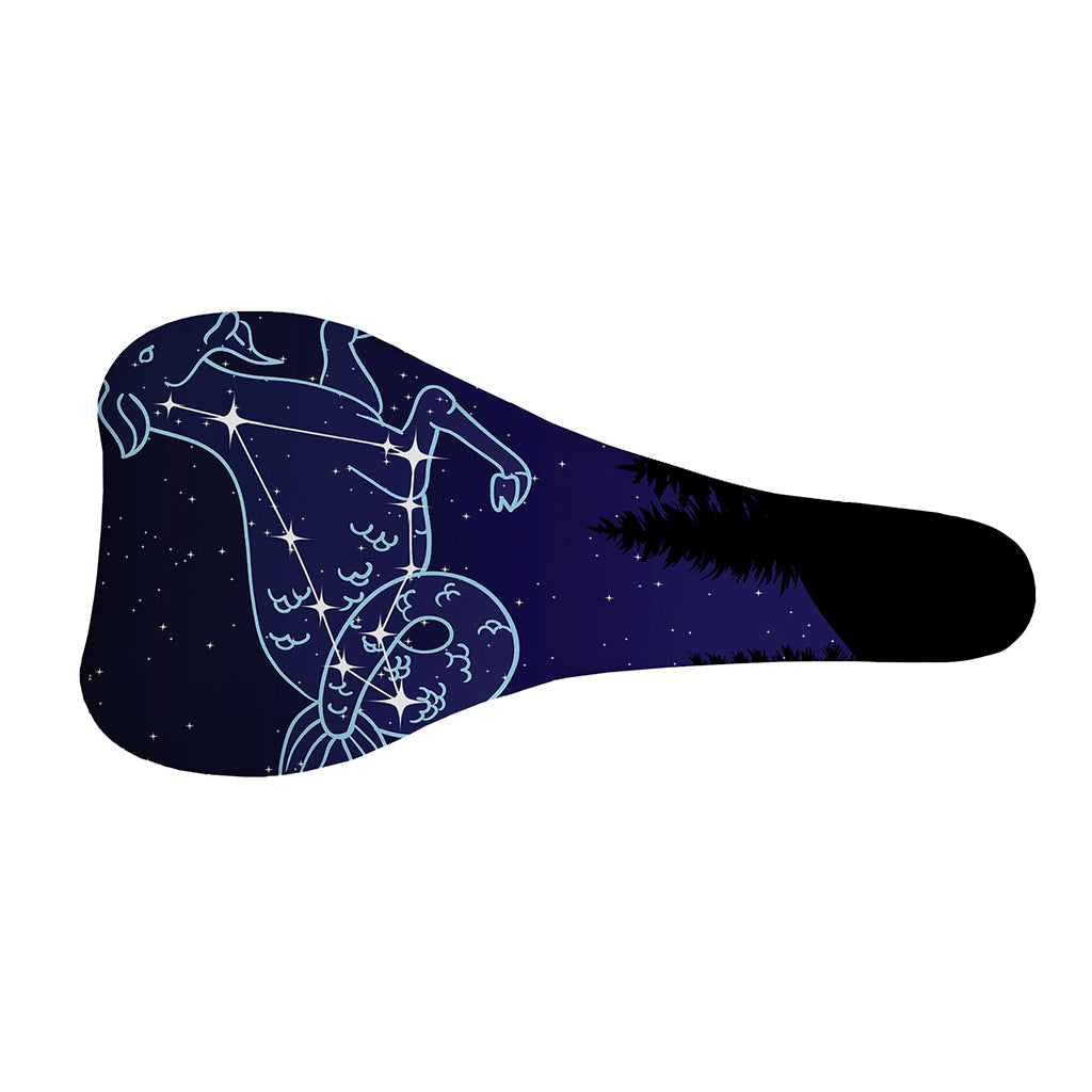 Capricorn Constellation Print Bicycle Seat Cover