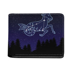 Capricorn Constellation Print Bifold Wallet