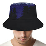 Capricorn Constellation Print Bucket Hat