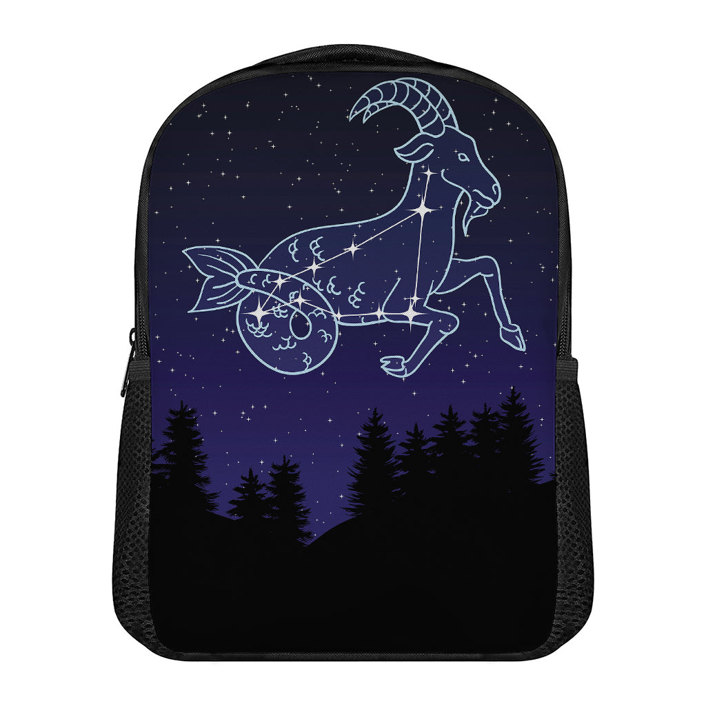 Capricorn Constellation Print Casual Backpack