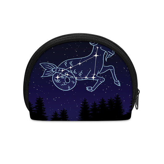 Capricorn Constellation Print Coin Purse