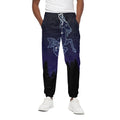 Capricorn Constellation Print Cotton Sweatpants
