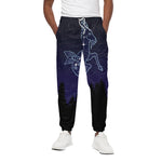 Capricorn Constellation Print Cotton Pants