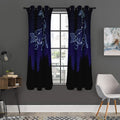Capricorn Constellation Print Grommet Curtain Panels