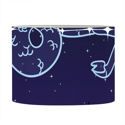 Capricorn Constellation Print Drum Lamp Shade