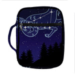 Capricorn Constellation Print Front Pocket Bible Bag