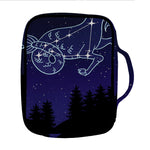 Capricorn Constellation Print Front Pocket Bible Bag