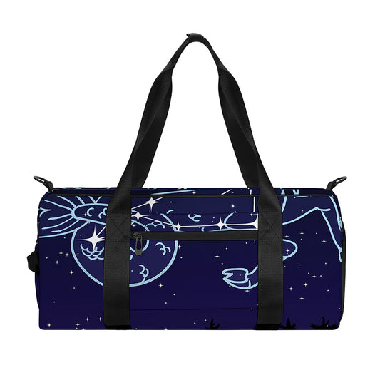Capricorn Constellation Print Gym Bag