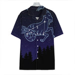 Capricorn Constellation Print Hawaiian Shirt