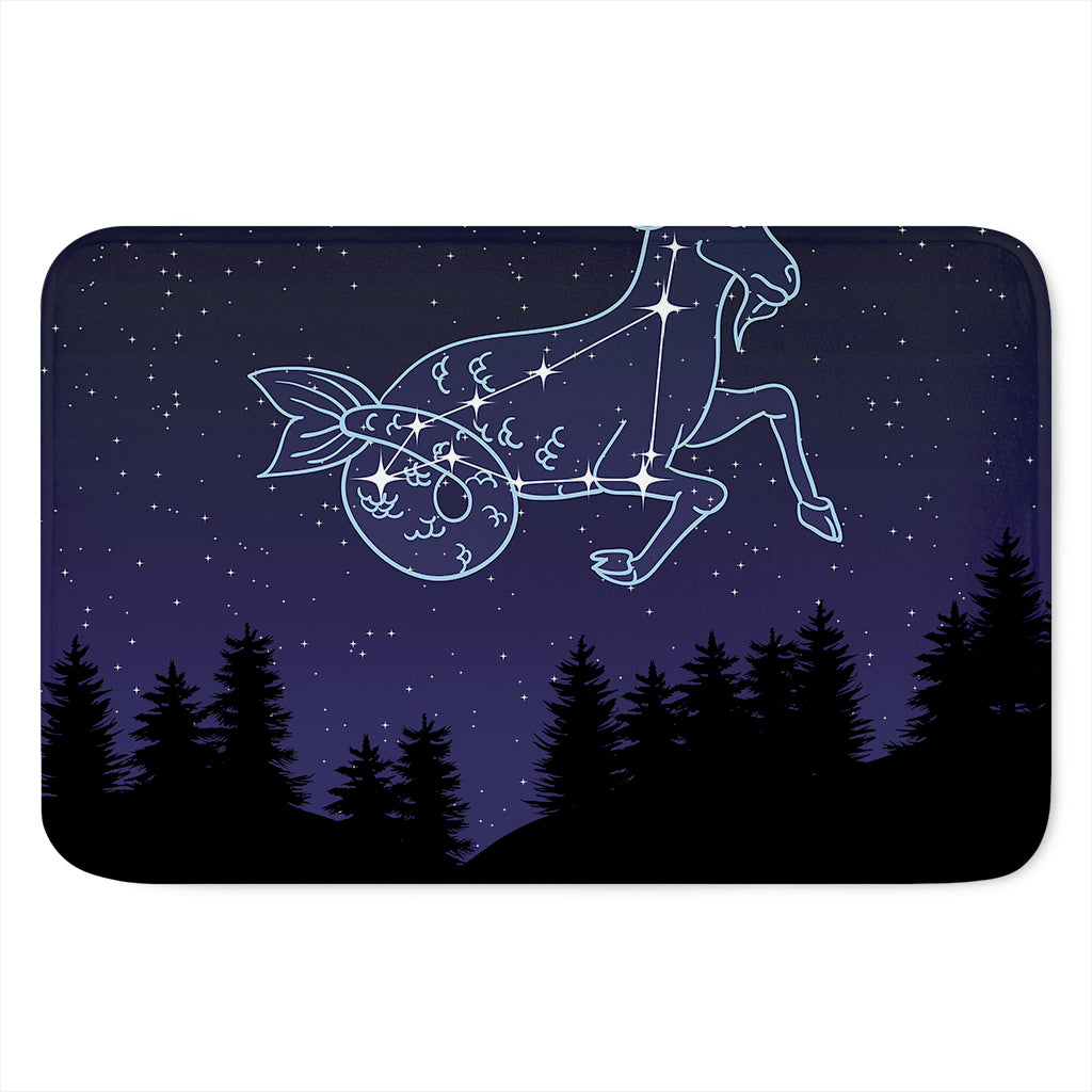 Capricorn Constellation Print Indoor Door Mat