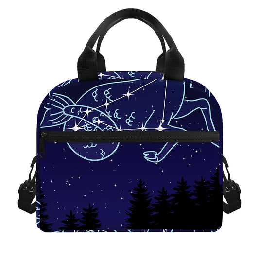 Capricorn Constellation Print Insulated Lunch Bag