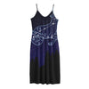 Capricorn Constellation Print Jersey Midi Cami Dress