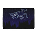 Capricorn Constellation Print Kitchen Mat