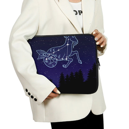 Capricorn Constellation Print Laptop Sleeve