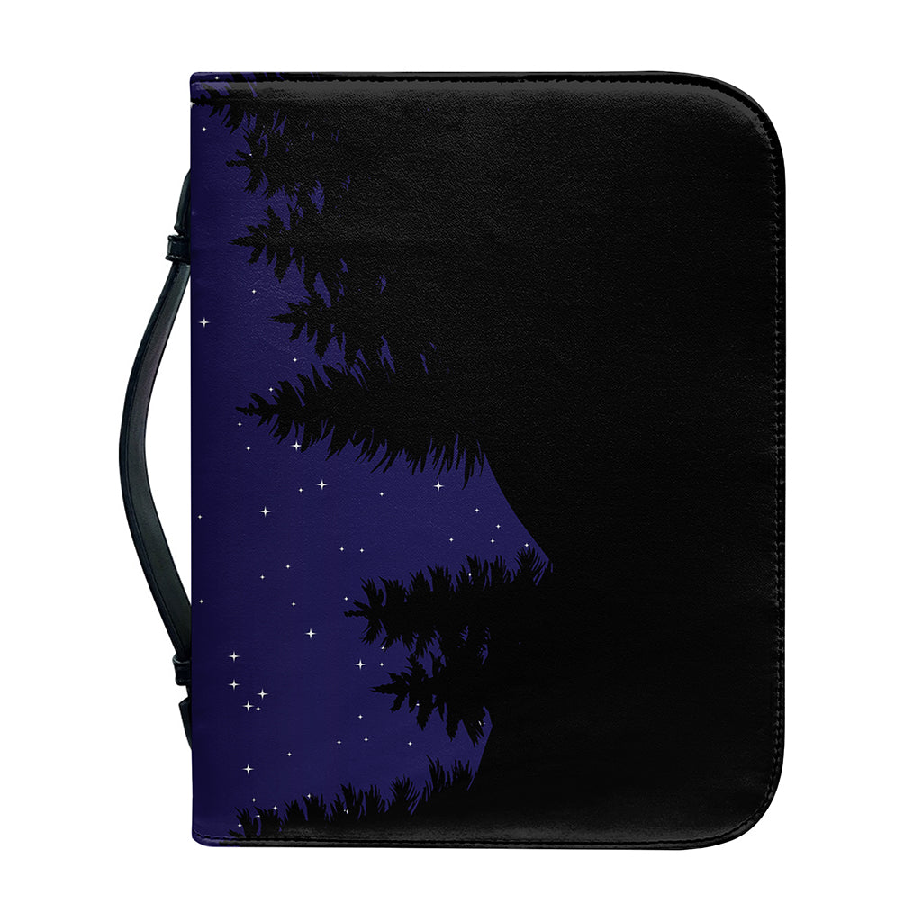 Capricorn Constellation Print Leather Bible Cover