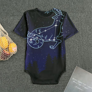 Capricorn Constellation Print Men's Bodysuit