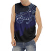 Capricorn Constellation Print Men's Fitness Tank Top