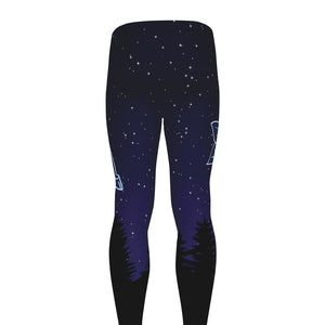 Capricorn Constellation Print Men's leggings