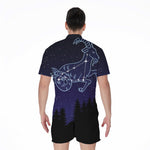 Capricorn Constellation Print Men's Rompers