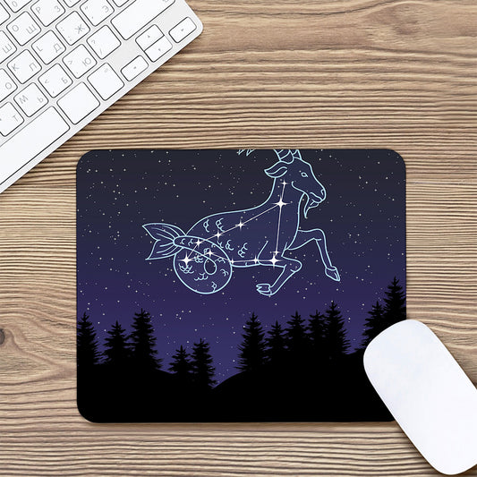 Capricorn Constellation Print Mouse Pad