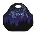 Capricorn Constellation Print Neoprene Lunch Bag