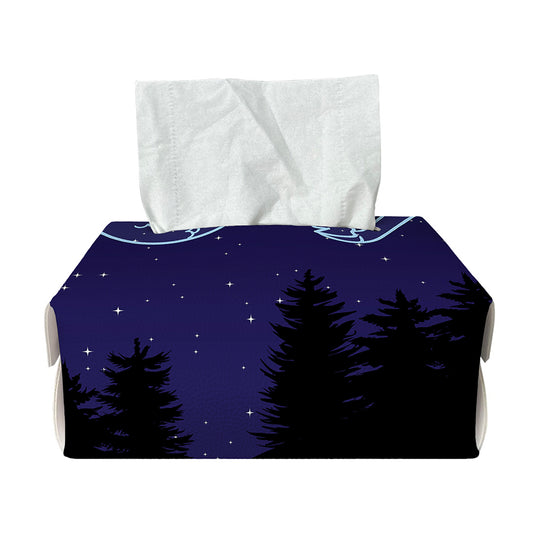 Capricorn Constellation Print Rectangle Tissue Box Cover