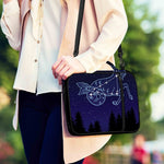 Capricorn Constellation Print Shoulder Strap Bible Bag