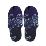 Capricorn Constellation Print Slippers