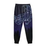 Capricorn Constellation Print Sweatpants