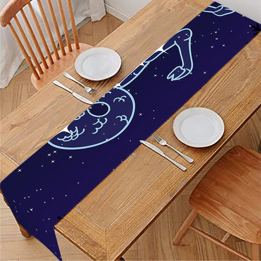 Capricorn Constellation Print Table Runner