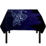 Capricorn Constellation Print Tablecloth
