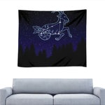 Capricorn Constellation Print Tapestry