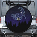 Capricorn Constellation Print Tire Cover With Camera Hole