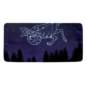 Capricorn Constellation Print Towel